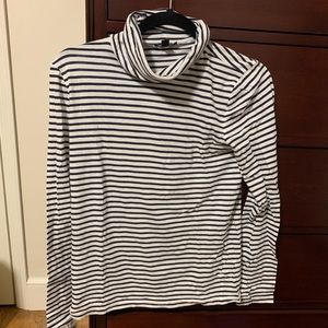 Jcrew Mercantile Striped Turtleneck SM